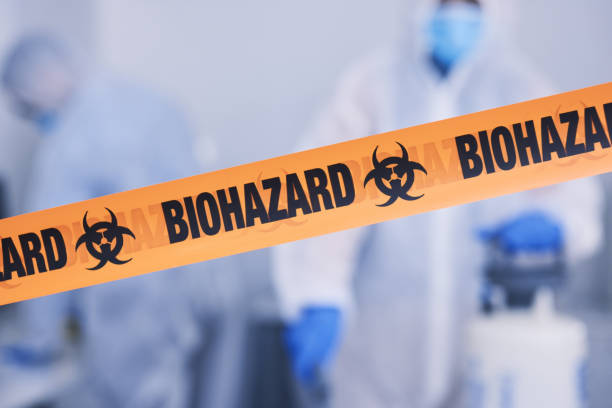 Professional Drug Lab Cleanup technician working in Lamont, MI